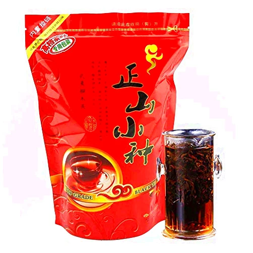 FullChea - Lapsang Souchong Loose Leaf Tea - Non-smoked Black Tea - Wuyi Lapsang Without Smoky Flavor Tea (8.8oz / 250g)