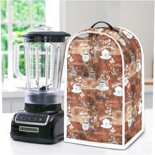 Psesaysky Coffee Blender Cover for Kitchen Durable Coffee Machine Cover Kitchen Decorations Fit for Most Standard Blenders Kitchen Mixer Accessories Durable