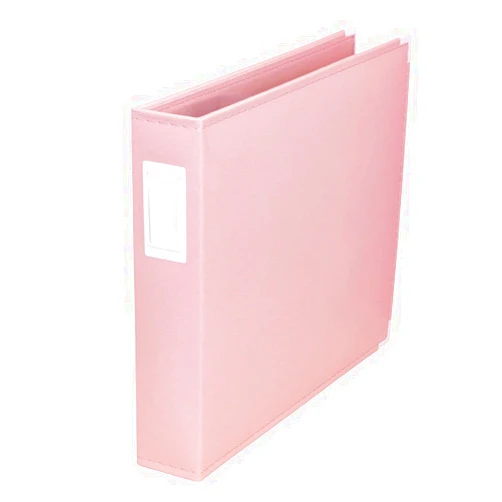 Craftelier - Eco-Leather Ring Album with 5 Plastic Sleeves of 12