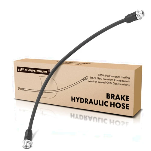 A-Premium Rear Driver or Passenger Brake Hydraulic Hose Compatible with Select Chevy and Nissan Models - City Express 2015-2018, NV200 2013-2020, 2.0L - Replace# 462103LM5A