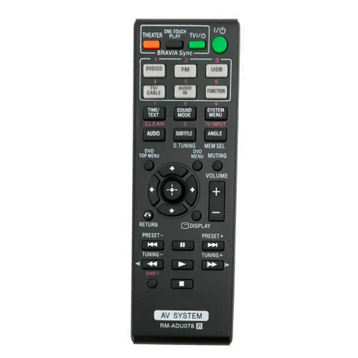 RJMom New RM-ADU078 Remote for Sony Home Theater AV System DAV-TZ710 HBD-DZ170 HBD-DZ171 HBD-DZ175