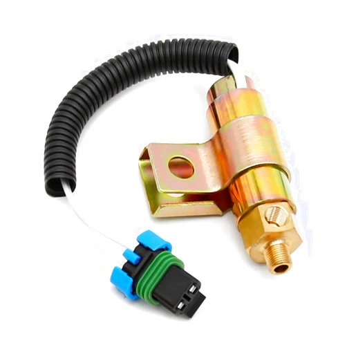 Anxingo Car Fan Clutch High Temperature Solenoid Air Valve Replacement for A06-26631-000 F224904 S-18706 (Gold)