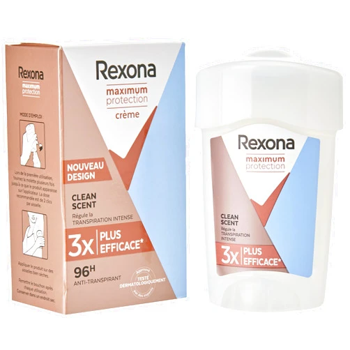 Rexona Maximum Protection Sensitive Dry Antiperspirant Cream 45 ml