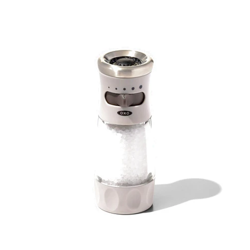 OXO NEW OXO Good Grips Contoured Mess-Free Salt Grinder, Gray, One size