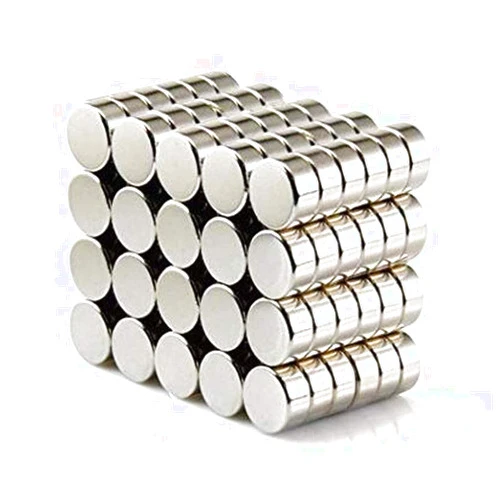 Magpross 20 Pieces 10 x 4mm Multi-use Refrigerator Magnets for Refrigerator Science Crafts Projects