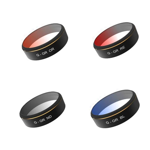 PGYTECH PGY-P4P-018 Set of 4 Filters for DJI Phantom 4 Pro Black