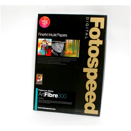 Fotospeed Platinum Gloss Art Fiber 300gsm A4