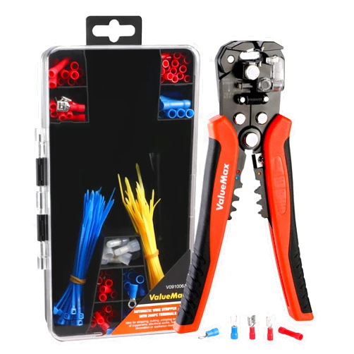 ValueMax 266PCS Wire Stripper Tool Kit, Self-adjusting 8