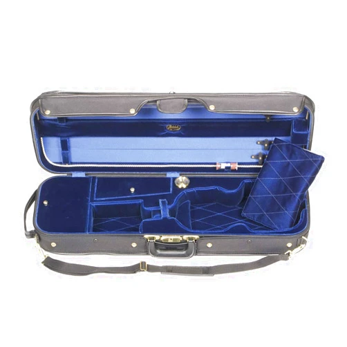 Bobelock 1051 Corregidor 4/4 Violin Case with Blue Velvet Interior