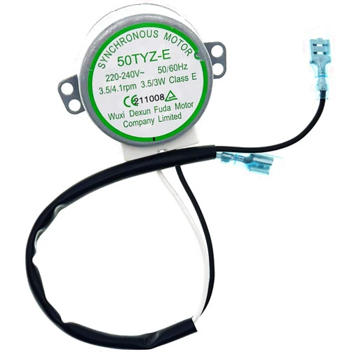 ACROTOR Synchronous Motor 50TYZ-E for Ice Cube Machine HZB-25BF/25A, Ice Maker Synchronous Motor Accessories. 220v-240v 50/60Hz 3.5-4.1RPM-1 Year Warranty