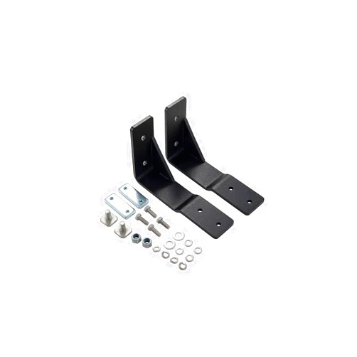 Rhino Rack Rhino-Rack Sunseeker Angled Down Awning Brackets for Flush Vortex Bars, Powder Coated Stainless Steel, Black (32127)