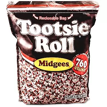 Tootsie Roll Midgees - 5lb bag