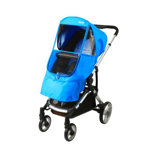 Manito Elegance Beta Stroller Weather Shield/Rain Cover - Blue