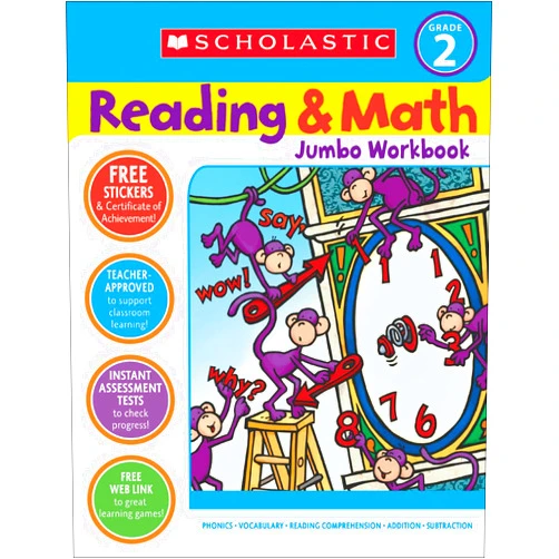 By Cathy Collins Block (Author), John N. Mangieri (Author) Scholastic Success with Reading and Math Jumbo Workbook