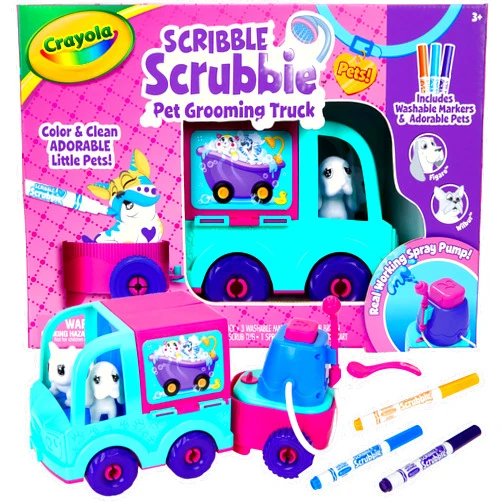 Crayola Scribble Scrubbie Pets! Beauty Salon Playset
