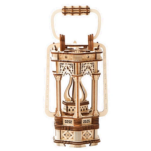 Bennama 3D Wooden Puzzles Medieval Style Vintage Lantern Model Kits Includes Light Source, Brainteaser and Puzzle for Christmas/Birthday,Gifts for Adults and Teens to Build Combination