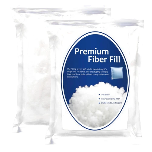 Bupete 100g/3.5oz Polyester Fiber Fill, Premium Fiber Fill Stuffing, Fluff Stuffing High Resilience Fill Fiber for Stuffed Animal Crafts, Crochet Stuffing, Cushions Stuffing