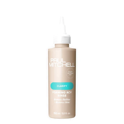Paul Mitchell Foaming Apple Cider Vinegar Rinse, Removes Buildup + Restores Shine, For All Hair Types, 5.1 fl. oz