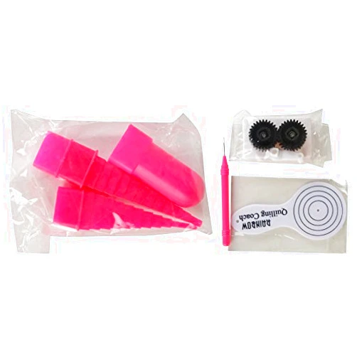 GOELX Quilling Basic Essentials- Quill On Border(3) , Quilling Coach, Curling Tool, Needle