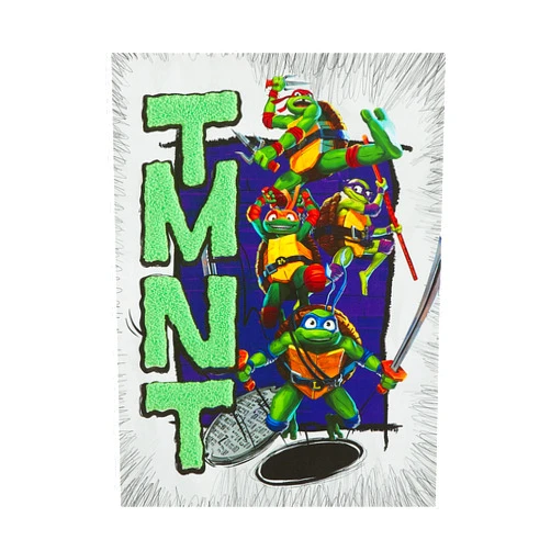 Idea Nuova Teenage Mutant Ninja Turtles 3D Tufted Canvas Wall Art Panel for Room Décor,11
