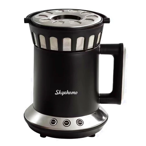 HOMOKUS Coffee Roaster Machine for Home Use - Two Baking Modes (Med and Dark) - One-Touch Control - Cooling Mode Included
