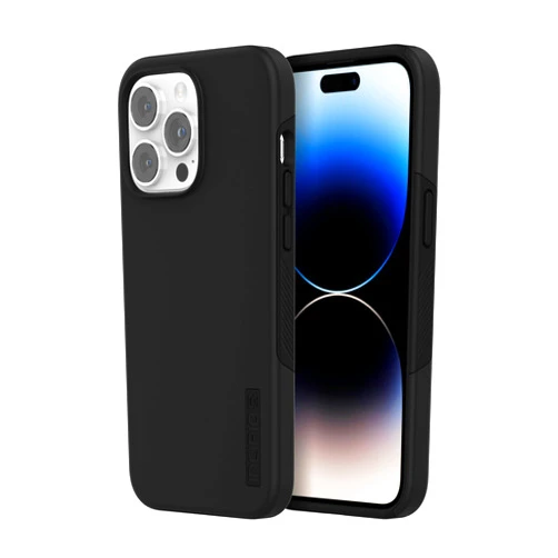 Incipio DualPro Phone case, Slim, Durable and Stylish Multi-Layered Protection - Black (WM-IPH-2049-BLK)