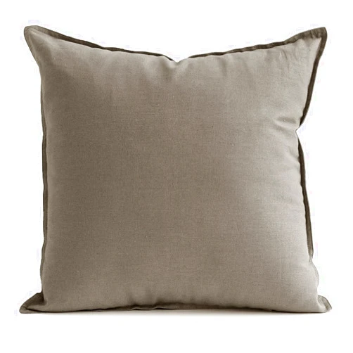 Jeanerlor Solid Cotton Linen Decoration 18