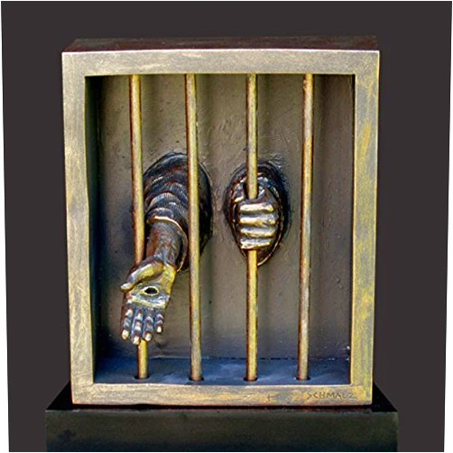 Timothy Schmalz Sculptures When I was in Prison Christian Sculpture by Timothy Schmalz