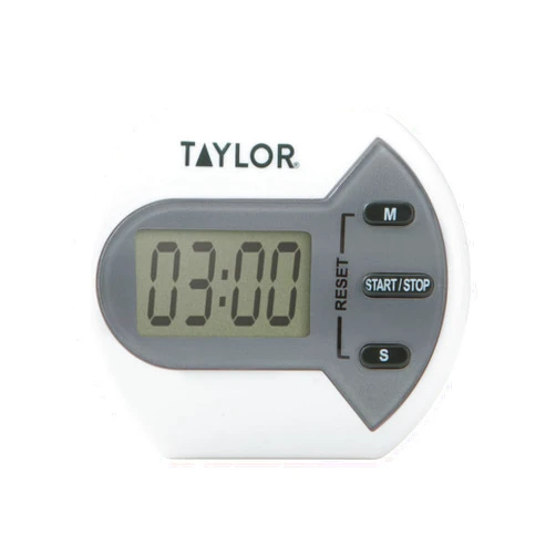 Taylor Digital Timer Counts Up and Down for School, Learning, Projects, and Kitchen Tasks
