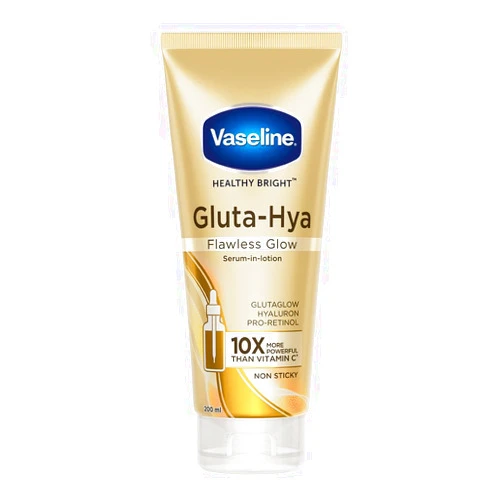 Vaseline Gluta-Hya Flawless Glow, 200ml, Serum-In-Lotion