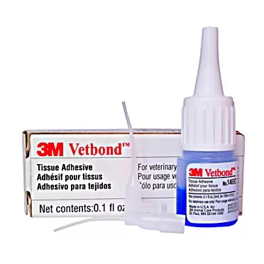 3M Vetbond Tissue Adhesive, 3ml Bottles w/MSDS