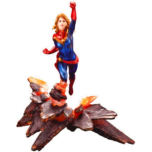 Kotobukiya Marvel Universe: Captain Marvel ArtFX Premier Statue, Multicolor