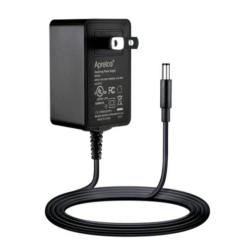 Aprelco UL Listed AC-DC Adapter Charger Replacement for Venturer Pvs166w Pvs177w Pvd93 Pvs1080g Pvs177g Switching Transformer Power Supply Cord Mains PSU AC110-240V