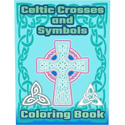 Leonardo Architect Design Celtic Crosses and Symbols Coloring Book: Celtic Coloring Book with Crosses, Symbols, Knots and Patterns.