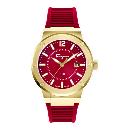 Salvatore Ferragamo Ferragamo Mens Swiss Made Watch F-80 Collection