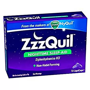 ZzzQuil Sams Zzzquil Nighttime Sleep-aid - 72 Liquicaps