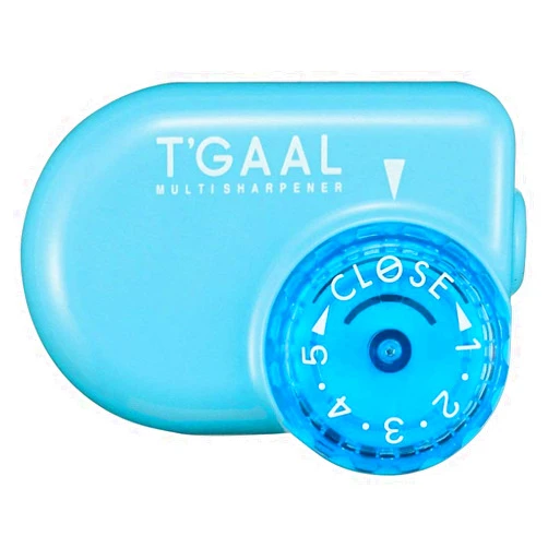 Kutsuwa STAD T'GAAL Angle Adjustable Pencil Sharpener (RS017LB),Light Blue