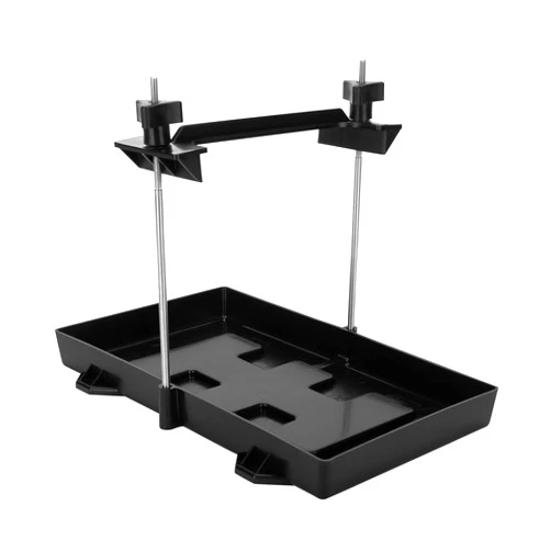 Camco RV Large Battery Hold-Down Tray | Holds Automotive, RV, and Marine Batteries to Stop Movement During Transportation | (55404)