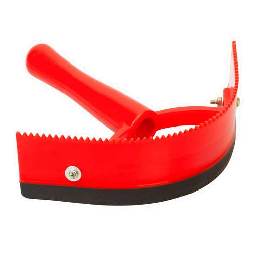 Weaver Leather Sweat Scraper/Coarse Curry Combo Red/Black