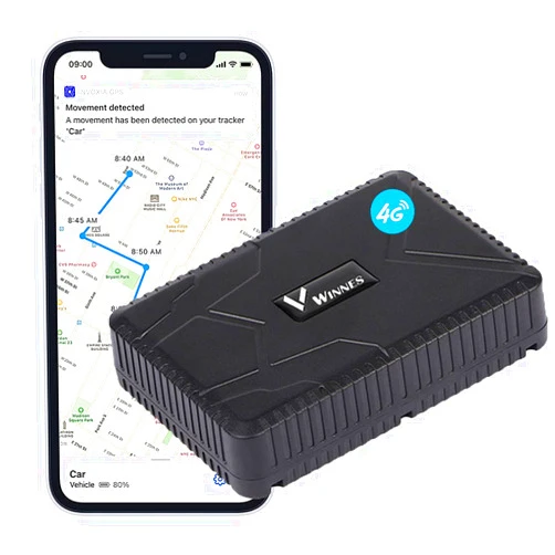 TKMARS 4G GPS Tracker for Vehicles 7800mAh Hidden Magnetic Car GPS Tracker Real-Time Anti-Theft Vehicle Tracking Device for Car, Motorcycle, Truck and Boat