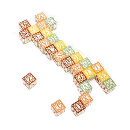 Uncle Goose Italian Blocks - Made in The USA