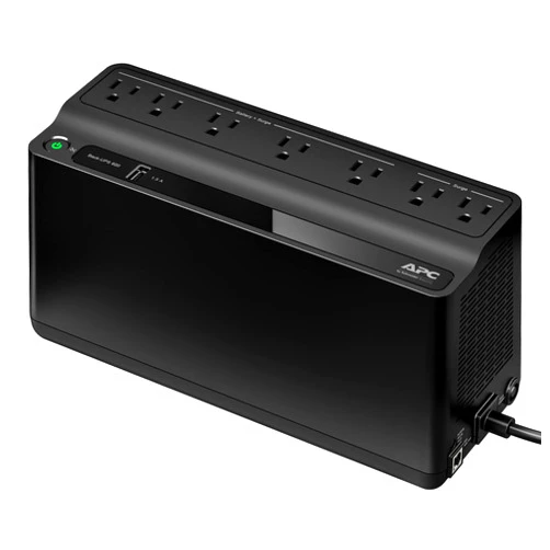 APC UPS Battery Backup and Surge Protector, 600VA/300 Watts Backup Battery Power Supply, BE600M1 Back-UPS with USB Charger Port