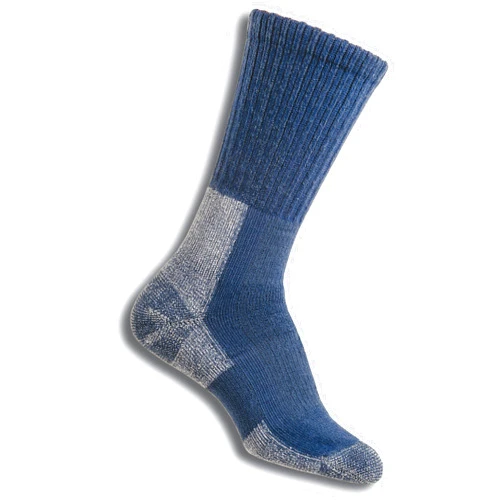 thorlos womens Trhxw Max Cushion Trail Hiking Crew Socks Medium Dust Blue