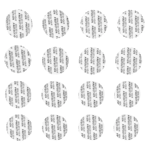 VASANA 100Pcs 3.5cm Foam Lid Liners Pressure Sensitive Gasket Seals Bottle Jar Lid Cap Liner Foam Safety Tamper Resistant Seals Sealing for Your Protection