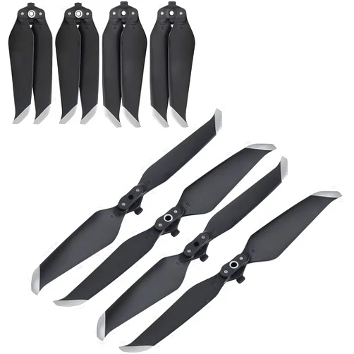 Craznick Propellers for DJI Mavic Air 2/Air 2s Replacement Prop Blades Low Noise Accessories for DJI Mavic Air 2/Air 2s Drone Accessories 8pcs Silver Tips