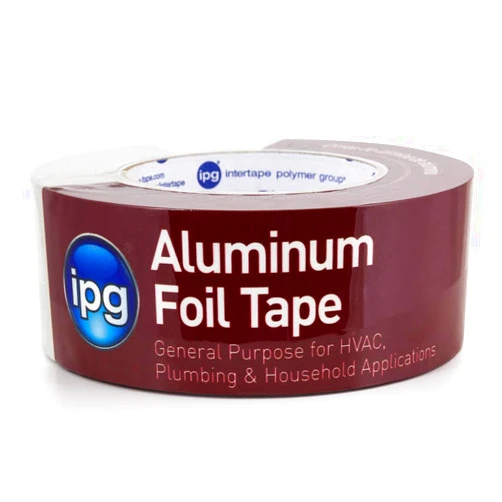 Intertape Polymer Group 12-Rolls of 2” x 50 yds IPG 9202 Aluminum Foil Tape