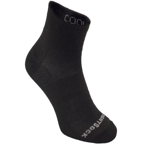 Wrightsock CoolMesh II Quarter Running Socks for Men and Women – Eco-Friendly Anti Blister Socks - American Made
