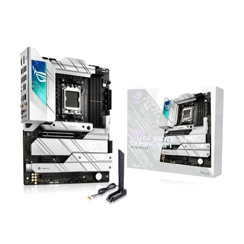 ASUS ROG Strix X670E-A Gaming WiFi 6E Socket AM5 (LGA 1718) Ryzen 7000 Gaming Motherboard(16+2 Power Stages,PCIe® 5.0, DDR5,4xM.2 Slots,USB 3.2 Gen 2x2, WiFi 6E, AI Cooling II)