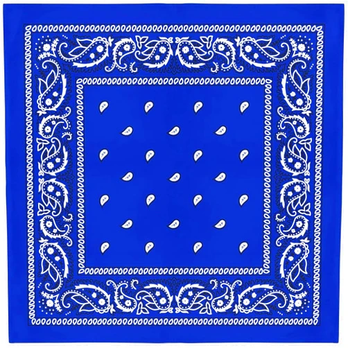 ROORUZ Bandanas 100% Cotton. 12 pack.