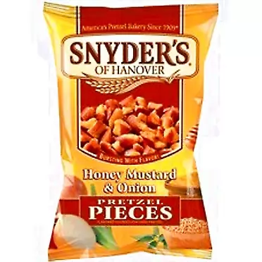 Snyders Snyder's Pretzel: Honey Mustard Onion Pieces, 2.25 Oz. - 10 Pack!!!! Snyder's Pretzel Honey Mustard Onion Pieces 2.25 Ounce (Pack of 10)